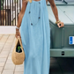 👗 58% RABATT! 💃 Einfarbiges Rückenfreies Cami-Kleid für Damen – Leicht, Luftiger Schnitt & Perfekt Für Den Sommer ☀️