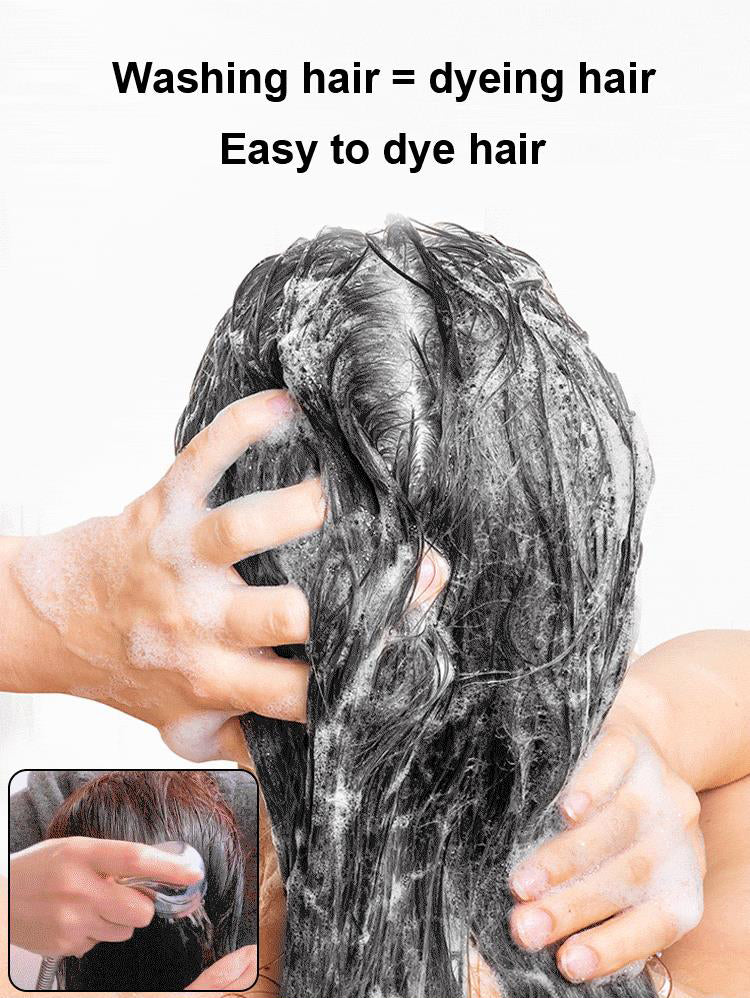 💥Special Hot Sale 50% OFF💥 Pure Plant Extract For Grey Hair Color Bubble Dye