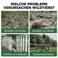 🌞🔊 Solarbetriebene Tierabwehr-Warnlichter mit lautem Alarm – Schützt Hof & Garten effektiv vor Eindringlingen! 🦊🐗💡