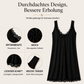 👗🌙 40% RABATT! Damen Spitzen-V-Ausschnitt Nachthemd – Lockeres Modal Unterkleid – Bequem, atmungsaktiv & perfekt für erholsamen Schlaf ✨
