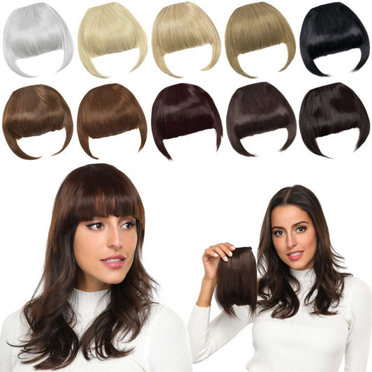 🔥50% Off🔥Seamless 3D Clip-In Bangs Hair Extensions🔥