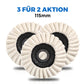 ⚡50 % DE RÉDUCTION !!✨ Disque de polissage en laine pour meuleuses d'angle – finition miroir ultra-brillante ! Durable et polyvalent ! 🔧