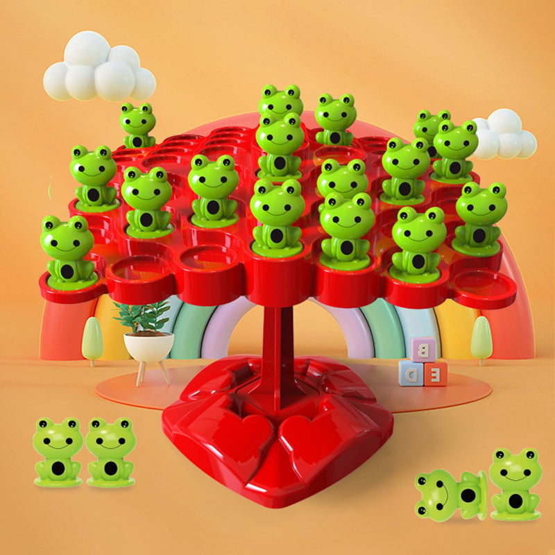 🎅Christmas gifts - 50% off🎄Montessori Frog Balance Tree Game🐸