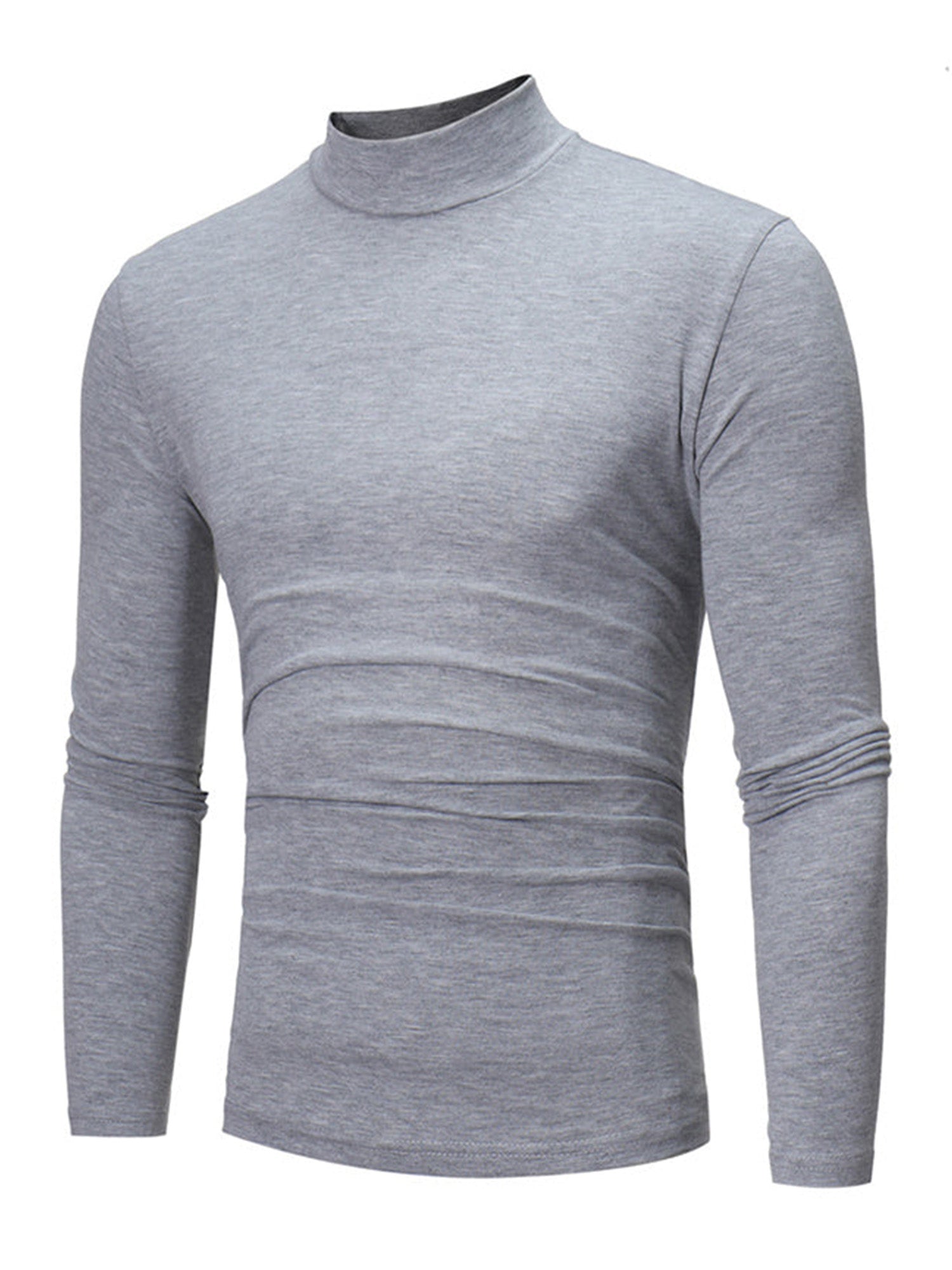 📊 Über 200.000 Verkäufe – Dankeschön mit 50% Rabatt! Herren Slim-Fit Rollkragenoberteil