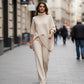 ⏳Zeitlich begrenztes Sonderangebot⏰2-teiliges Set aus Oversize-Pullover und Hose für Damen