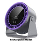 🌞Sommer-Hot-Sale 50% Rabatt🎁🌪️Tragbarer, wiederaufladbarer Tischventilator