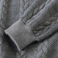 👕 50% RABATT! 🧶 Herren Pullover mit Halb-Reißverschluss – Zopfmuster, Weiche Baumwolle & Perfekt Für Einen Stilvollen Auftritt 👔