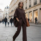 ⏳Zeitlich begrenztes Sonderangebot⏰2-teiliges Set aus Oversize-Pullover und Hose für Damen