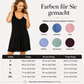 👗🌙 40% RABATT! Damen Spitzen-V-Ausschnitt Nachthemd – Lockeres Modal Unterkleid – Bequem, atmungsaktiv & perfekt für erholsamen Schlaf ✨