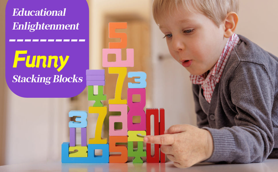 🔥2025 New Hot Products-50% OFF🔥Montessori-Inspired Wooden Number Blocks – Unlock Your Child’s Potential!