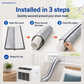 📢📢50% korting!!🥳🔥Isolerende hoes voor airconditioningslangen: een onmisbaar item voor de zomer in huis.