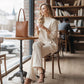⏳Zeitlich begrenztes Sonderangebot⏰2-teiliges Set aus Oversize-Pullover und Hose für Damen