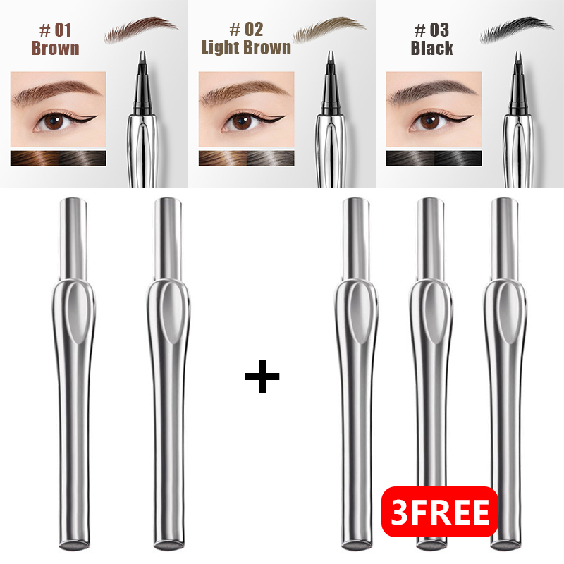 💖Buy 1 Get 1 Free💖2024 Upgraded Natural Waterproof Eyebrow Pen with Microfine Tip（upgrate) ）