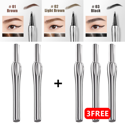 💖Buy 1 Get 1 Free💖2024 Upgraded Natural Waterproof Eyebrow Pen with Microfine Tip（upgrate) ）