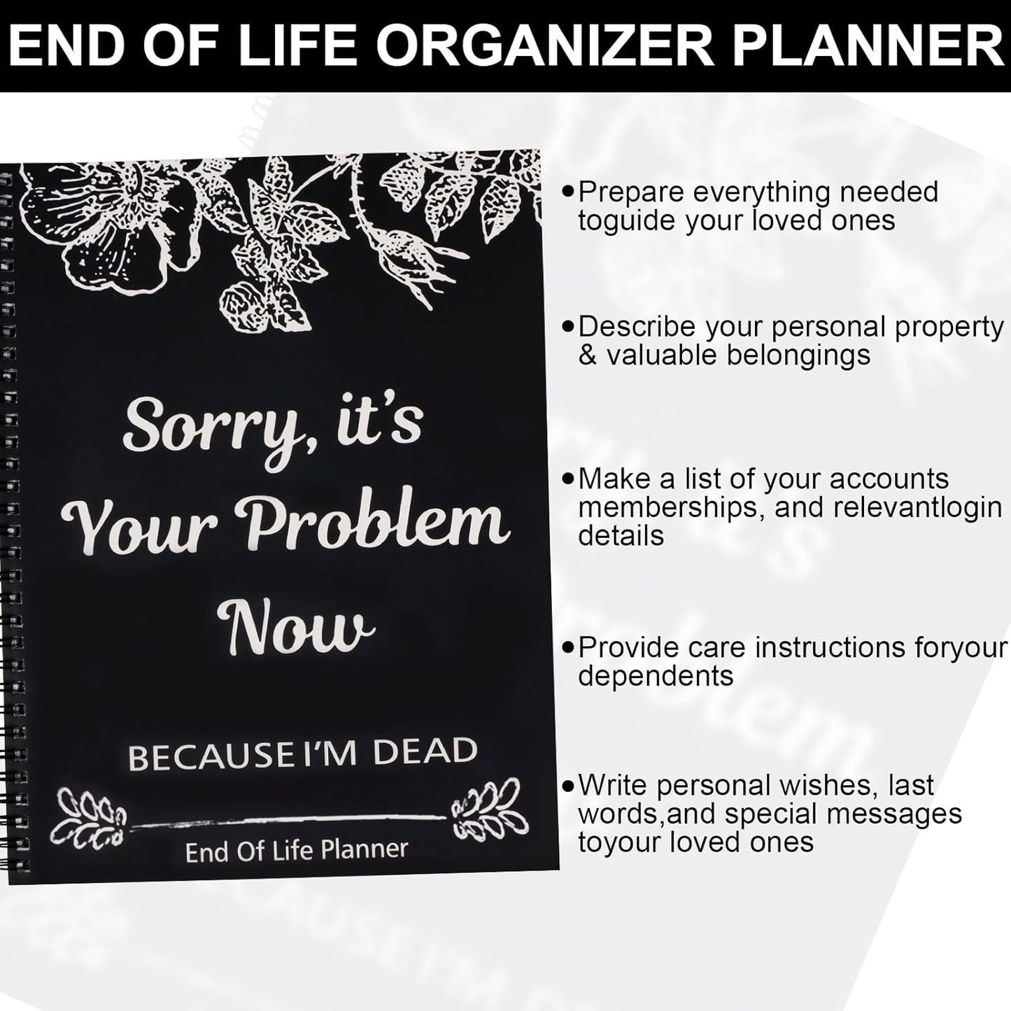 💥Hot New Products 2025🎁 End of Life Planner