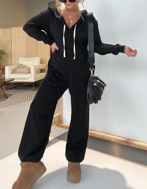 🔥HOT SALE 53% OFF(Free Shipping)🔥 Cozy Days French Terry Jumpsuit