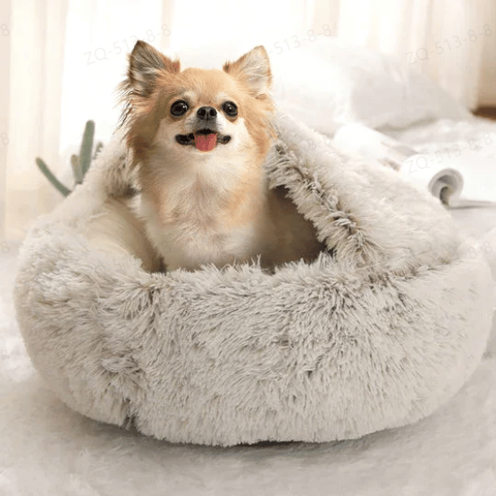 🎁Christmas sales🎄🐶Pluffy bed for dogs and cats - Cozy plush nest-49% OFF😽