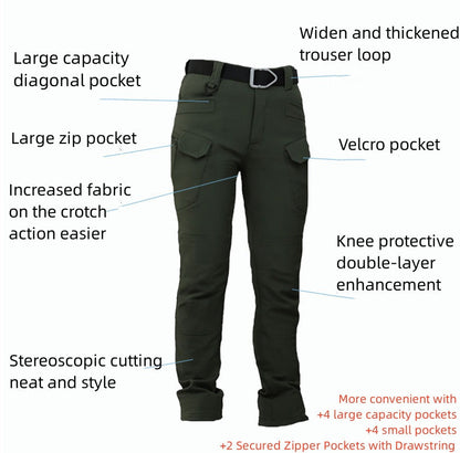 💥Black Friday Sales - 50% OFF💥Men's Soft Shell Waterproof Hiking Winter Tactical Pants