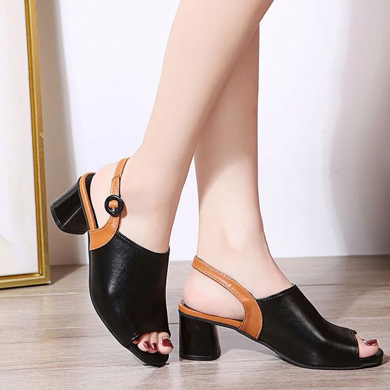 Women’s Stylish Chunky Heel Sandals