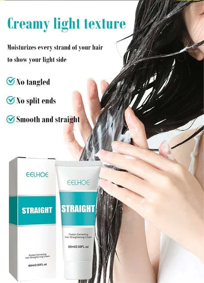 (🔥HOT SALE NOW 49% OFF) - Keratin Treatment Hair Straightening Cream