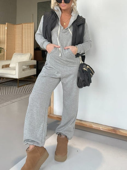 🔥HOT SALE 53% OFF(Free Shipping)🔥 Cozy Days French Terry Jumpsuit