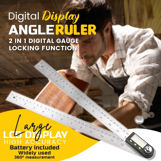 🔥Digitales Winkellineal mit Anzeige – Letzter Tag: 50 % RABATT!📏⚡⏳