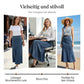 🎁2026 Neuheiten 50 % RABATT👗Damen-Maxirock aus Denim – Hohe Taille & A-Linien-Schnitt
