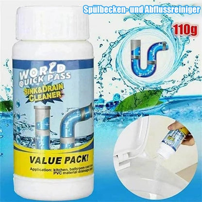 💦Leistungsstarker Reiniger für Spülbecken & Abfluss – Nur für kurze Zeit: Kaufe 1, erhalte 1 gratis!🔥