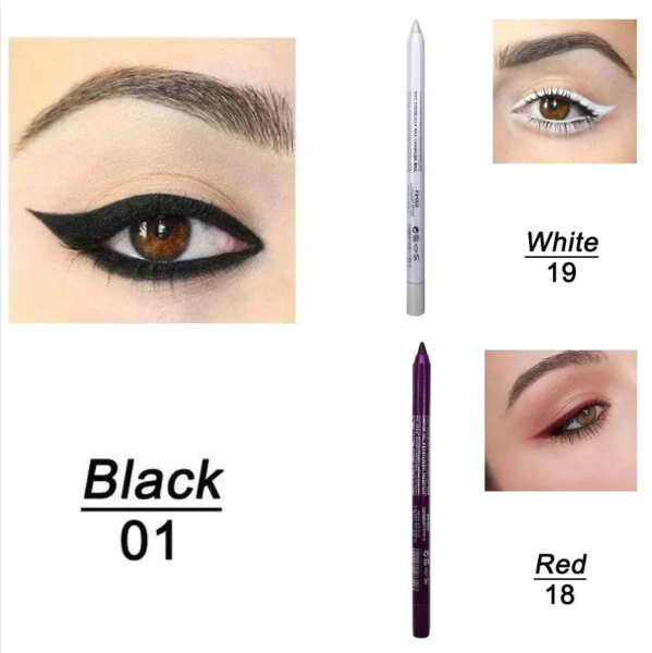 🔥BUY 5 GET 55% OFF 🔥Long Lasting Eyeliner Pencil Fashion Eye Makeup Cosmetics