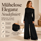 📢🎉50%Rabatt!!!🛍️✨Damen-Schulterfreier Weitbein-Jumpsuit