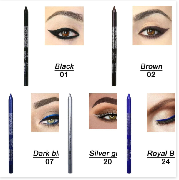 🔥BUY 5 GET 55% OFF 🔥Long Lasting Eyeliner Pencil Fashion Eye Makeup Cosmetics