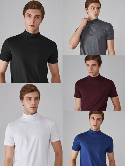 🎁Hot Sale 50% OFF⏳Men's T-shirt with Collar and Slim Fit