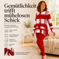 📢🎉50%Rabatt!!!🛍️✨Set aus langärmeligem T-Shirt mit Aufdruck und Leggings für Damen