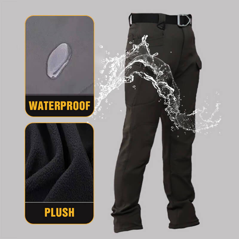 💥Black Friday Sales - 50% OFF💥Men's Soft Shell Waterproof Hiking Winter Tactical Pants