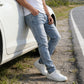 📢🎉50%Rabatt!!!🛍️✨Moderne Slim-Fit-Stretchjeans für Herren – Bequemer Stretch, Moderne Passform & Vielseitiger Alltagslook 💙