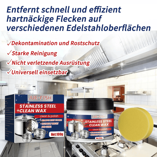 🔥Edelstahl-Fleckenreinigungswachs