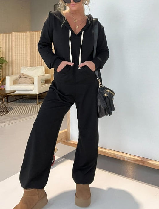 🔥HOT SALE 53% OFF(Free Shipping)🔥 Cozy Days French Terry Jumpsuit