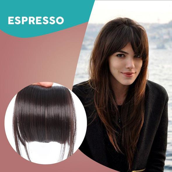 🔥50% Off🔥Seamless 3D Clip-In Bangs Hair Extensions🔥