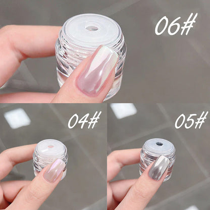 2024 New Updates🌈Chrome Mirror-Effect Nail Powder