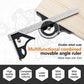 🔥49 % RABATT!📏✨ Multifunktionales verstellbares Winkel-Lineal – ein Muss für jede Werkstatt! 🧰💡