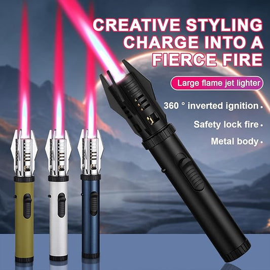 💥 Camping-Feuerzeug – Windfest & Gerade Flamme – 55% Rabatt! 🎄✨