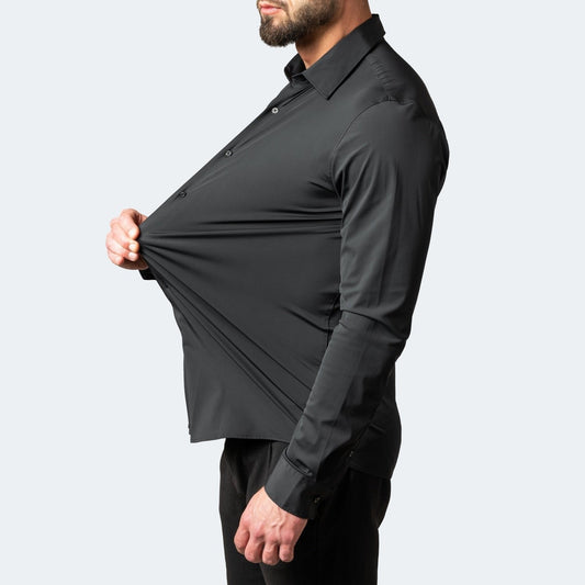 ⏰HERVORRAGENDER ABVERKAUF 50 % RABATT🔥BÜGELFREIES STRETCH-HEMD MIT KNITTERSCHUTZ💕