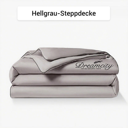 🌬️JETZT 50 % RABATT! ❄️ Atmungsaktives & kühlendes 4-teiliges Bettdecken-Set 🌡️💧 Intelligente Temperaturregulierung – ganzjährig ideal für erholsamen Schlaf!