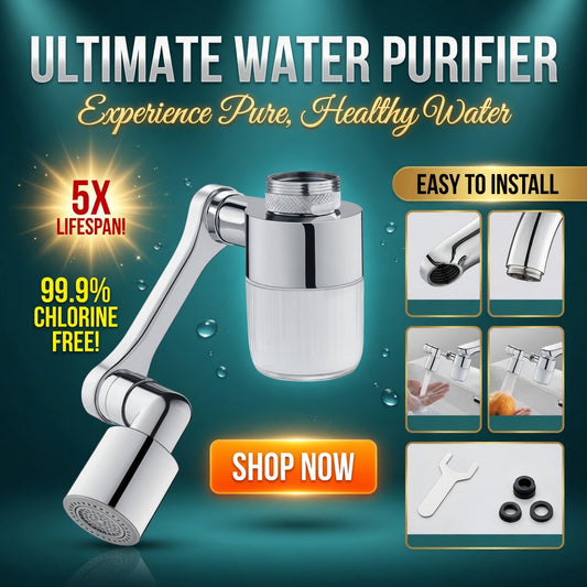 💧 2-in-1 Sprudler & Verlängerung – 3 Strahlarten, 1080° drehbar & einstellbar – ideal für Spülen, Haare waschen & Pflanzen gießen