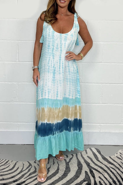 🔥Hot sale 50% off🔥 Tye Dye Maxi Dress