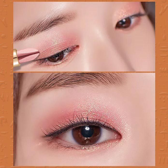 [🎁Gift for Delicate Woman] Double Color Light Luxury Eyeshadow Stick for Lazy People✨