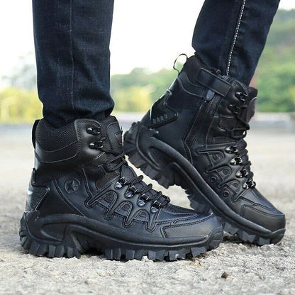 🔥47% OFF 🔥Men Outdoor Waterproof Non-Slip Hiking Boots Combat Boots