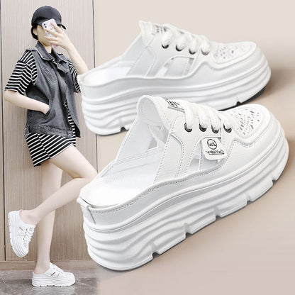 🔥Hot Sale 50%OFF🔥Lightweight Thick-sole Hollowed Breathable Shoes for Women