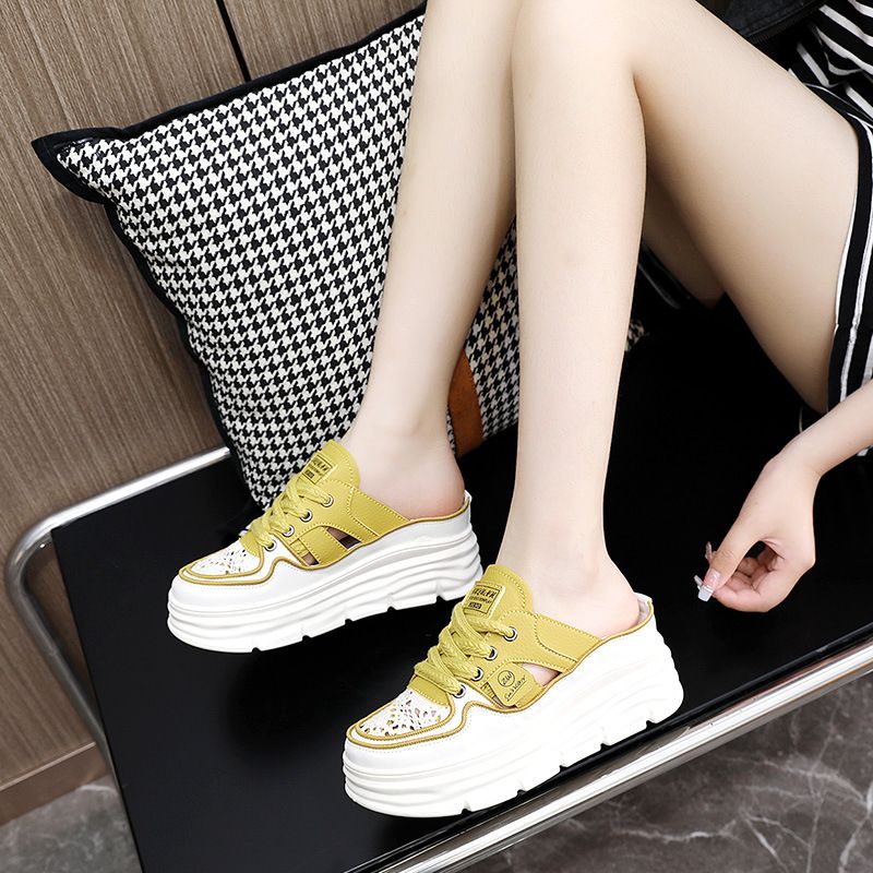 🔥Hot Sale 50%OFF🔥Lightweight Thick-sole Hollowed Breathable Shoes for Women