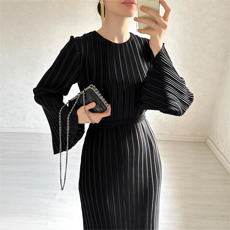 💕Free shipping💕New Elegant Flare Sleeves Dress - Timeless & Flattering